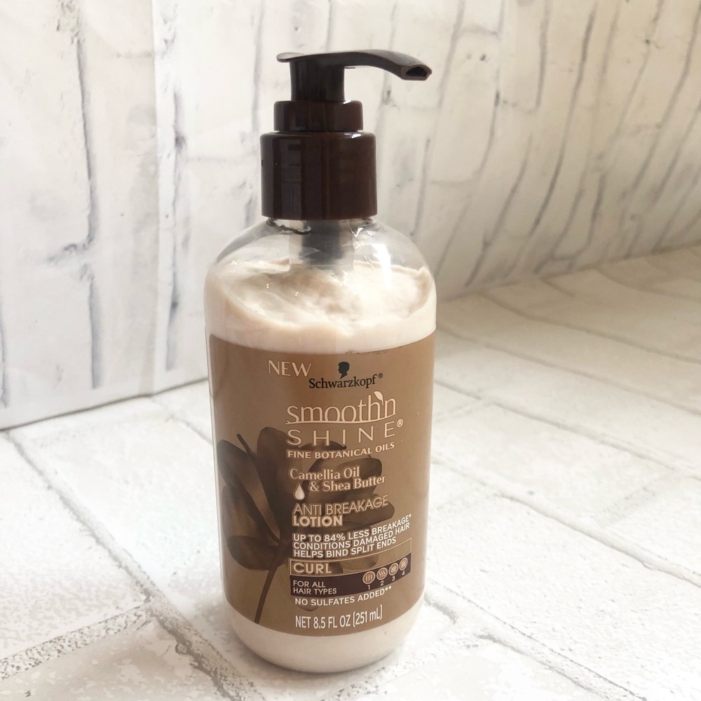 New Schwarzkopf smooth’n shine anti breakage lotion